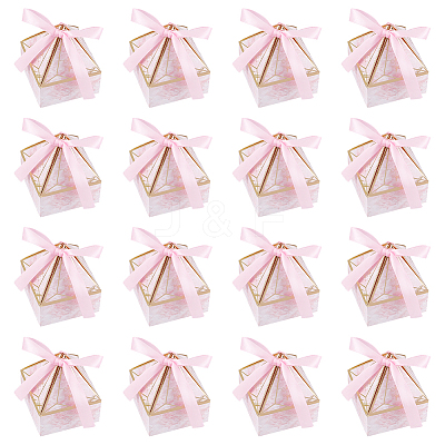 Diamond Shaped Paper Candy Packaging Boxes CON-WH0089-58-1