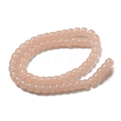 Imitation Jade Glass Beads Strands GLAA-NH0002-A01-1