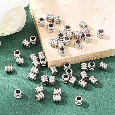 Tarnish Resistant Stainless Steel Column Beads X-STAS-Q176-01-1