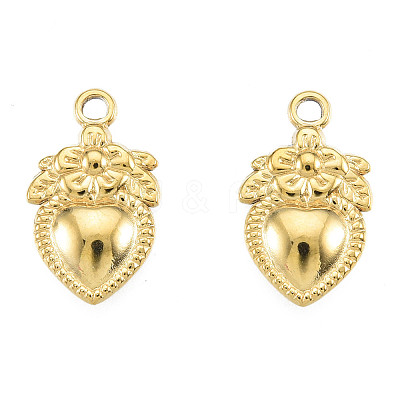 Ion Plating(IP) 201 Stainless Steel Pendants STAS-N098-232LG-1