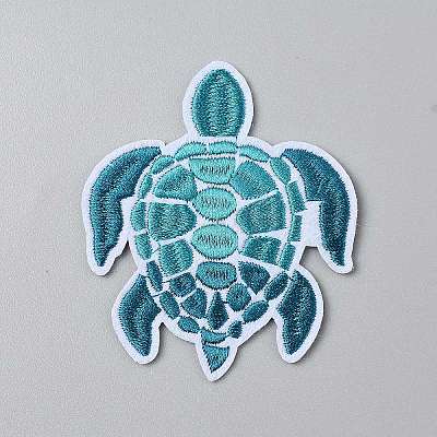 Polyester Computerized Embroidery Iron on/Sew on Patches PATC-WH0014-18I-1