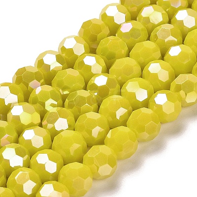 Opaque Glass Beads Stands LS-EGLA-A035-P8mm-B04-1