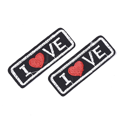 Computerized Embroidery Cloth Iron On Patches X-FIND-T030-062-1