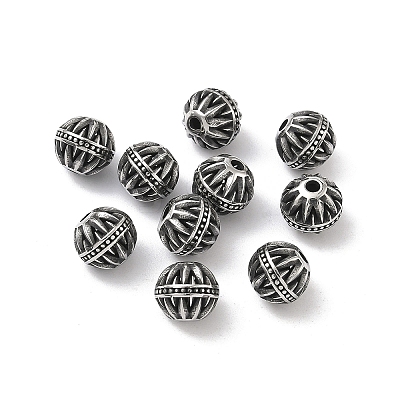 Retro 316 Surgical Stainless Steel Beads STAS-L307-17AS-02-1