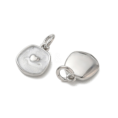 Brass Enamel Pendants KK-CBA5585-08P-03-1