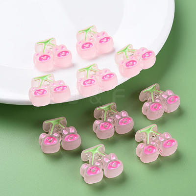 Transparent Acrylic Beads MACR-S374-04B-06-1