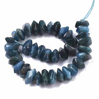 Natural Apatite Beads Strands G-R462-15-1