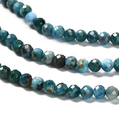 Natural Apatite Beads Strands G-RM2025-28-3.5mm-1