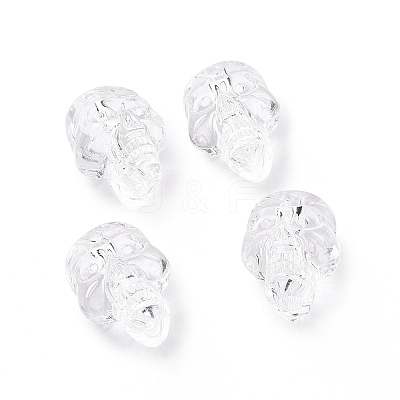 Transparent Acrylic Beads X-OACR-P013-01-1