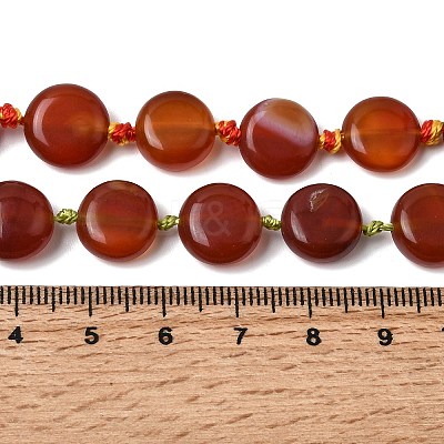 Natural Carnelian Beads Strands G-H342-A02-02-1