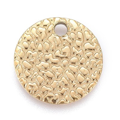 Ion Plating(IP) 304 Stainless Steel Charms X-STAS-M228-B02-G-1
