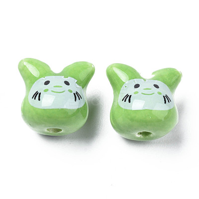 Handmade Porcelain Beads PORC-T007-04N-1