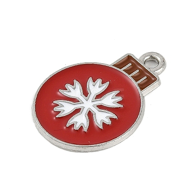 Christmas Theme Alloy Enamel Pendants ENAM-Z020-02I-1