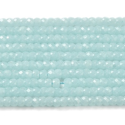 Synthetic Luminous Stone Beads Strands G-C086-01A-01-1