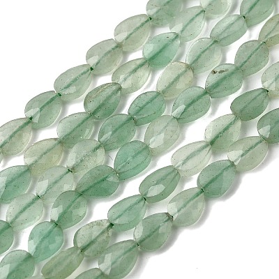 Natural Green Aventurine Beads Strands G-B159-A11-1