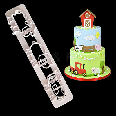 Food Grade Plastic Cookie Cutters DIY-L020-20-1