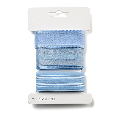 Polyester & Polycotton Ribbons Sets SRIB-G010-01B-02-1