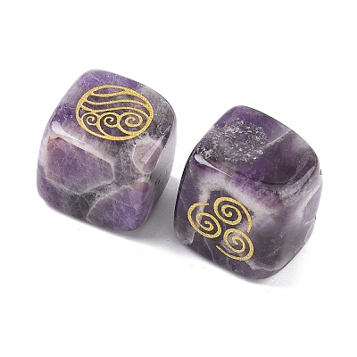 4Pcs 4 Styles Natural Amethyst Display Decorations G-F786-03A-01-1