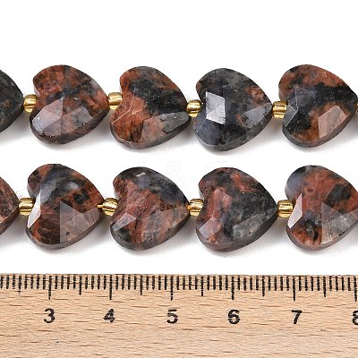Natural Glaucophane Beads Strands G-P592-B03-01-1