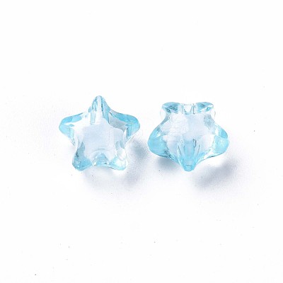Transparent Acrylic Beads TACR-S152-01A-754-1