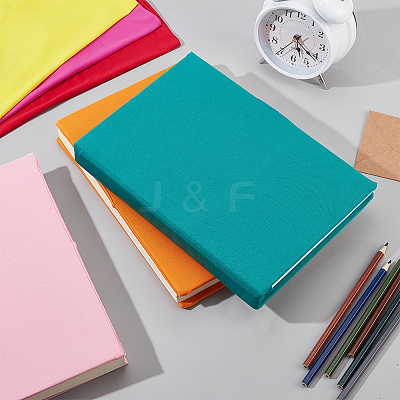Elastic Fabric Book Covers AJEW-CP0008-68A-1