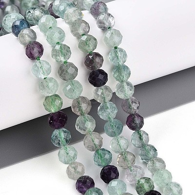 Natural Fluorite Beads Strands G-T140-19A-1