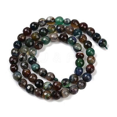 Natural Agate Beads Strands G-C082-A01-24-1