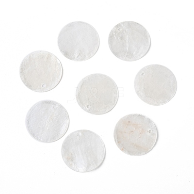 Capiz Shell Pendants X-SHEL-S274-71D-1