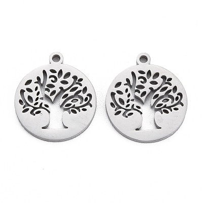 Non-Tarnish 304 Stainless Steel Charms STAS-N095-053-1