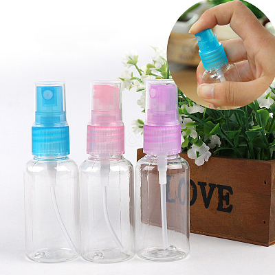 30ml PP Plastic Pressing Spray Bottle LS-MRMJ-F006-12-1