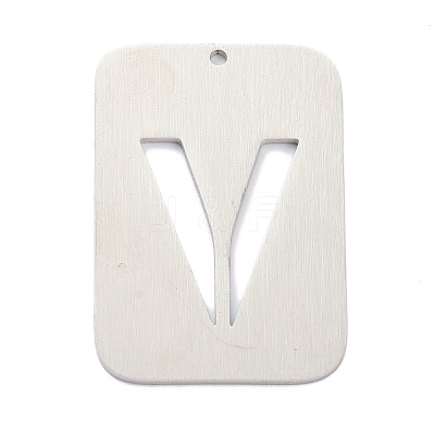 Non-Tarnish 304 Stainless Steel Pendants STAS-K216-49V-P-1
