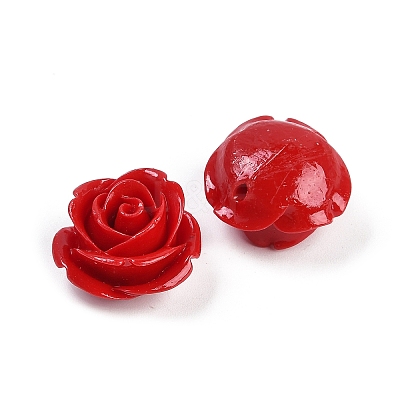 Synthetic Coral Carved Beads CORA-M001-05G-1