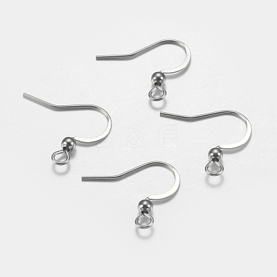 Tarnish Resistant 316 Surgical Stainless Steel French Earring Hooks X-STAS-F149-31P-1