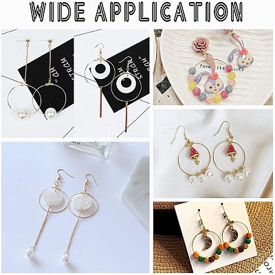 DIY Beaded Hoop Earring Making Kits DIY-UN0002-43P-1