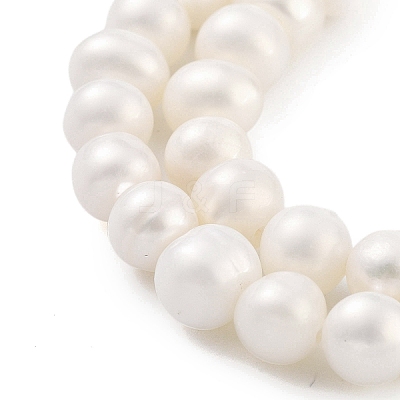 Natural Cultured Freshwater Pearl Beads Strands PEAR-C003-12E-1