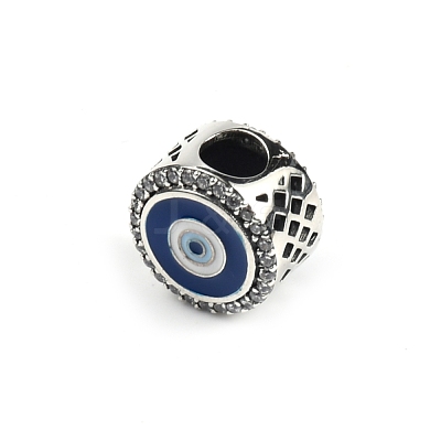 Anti-Tarnish Sterling Silver European Beads FIND-WH0110-028-1