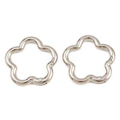 Zinc Alloy Spring Gate Rings AL-CBAC079-06P-02-1