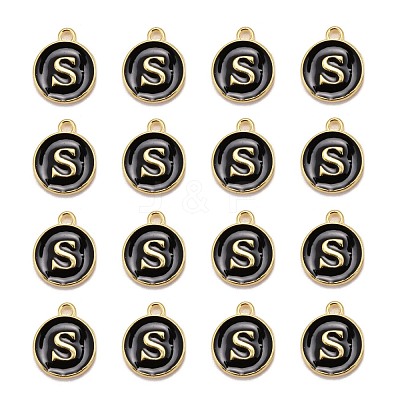 Golden Plated Alloy Charms ENAM-S118-02S-1