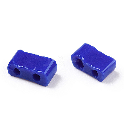 2-Hole Opaque Glass Seed Beads SEED-TAC0002-01-B01-1