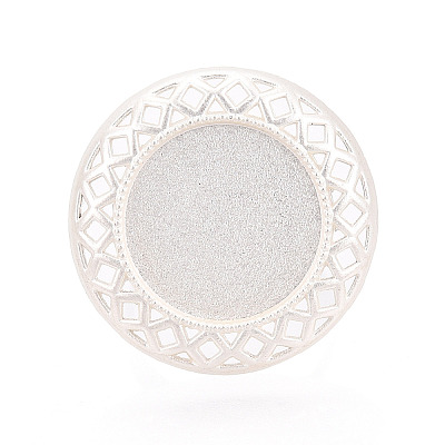 Adjustable Alloy & Iron Bezel Cup Ring Base with Rotatable Tray MAK-T012-05S-1