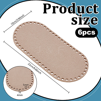 6Pcs Felt Bag Bottom Shaper PURS-PH0001-47A-1