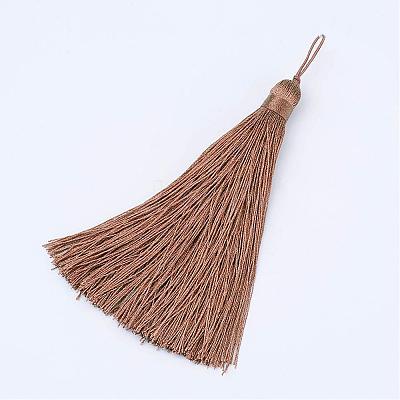 Nylon Tassel Big Pendants AJEW-P044-12-1
