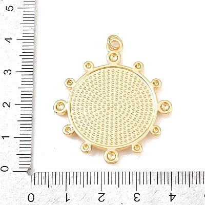 Brass Pendants KK-C162-017G-1