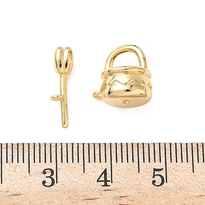 Brass Toggle Clasps LS-KK-F194-03B-G-1