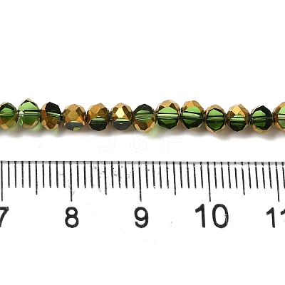 Electroplate Glass Beads Strands EGLA-P061-01B-03-1