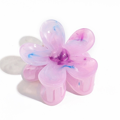 Gradient Color Plastic Claw Hair Clips PW-WGBEE53-02-1