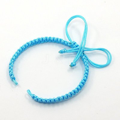 Braided Nylon Cord for DIY Bracelet Making AJEW-M001-06A-1