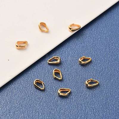 Brass Snap on Bails X-KK-F824-106G-1