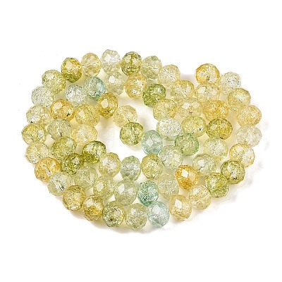 Transparent Glass Beads Strands GLAA-T023-8mm-A12-1