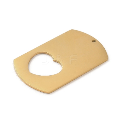 Ion Plating(IP) 304 Stainless Steel Pendants STAS-K270-25B-G-1